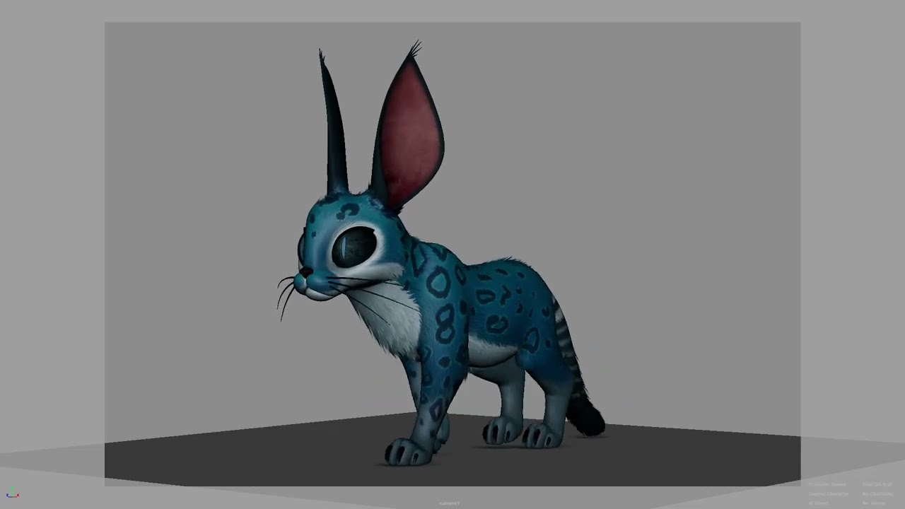 Quadruped Walk Cycle | 3D Animation | Maya