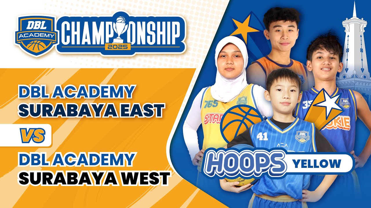 DBL ACADEMY EAST VS DBL ACADEMY WEST | HOOPS YELLOW