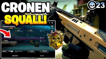 NEW CRONEN SQUALL GUNSMITH in Warzone Mobile! (INSANE DAMAGE + FAST ADS)