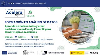 Power BI y Excel para Pymes y Autónomos | Webinar Práctico de Análisis de Datos