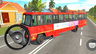 Indian Village Road Old Tata Bus Drive | Indian Sleeper Bus Simulator | Bus Games - Android Gameplay screenshot 2