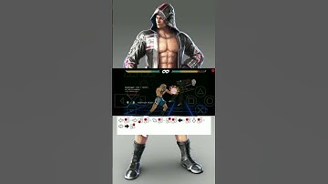 Steve Fox Counter Hit Combo | TEKKEN 7 GLOBAL MOD | PSP #games #gaming #tekken7 #combo