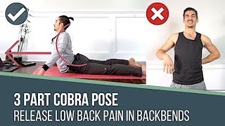 Release Low Back Pain In Backbends With This 3 Part Cobra Pose