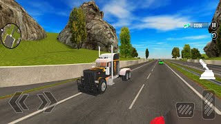 Simulatore di guida di camion USA - Gioco di guida di camion Megha: Gameplay Android screenshot 2