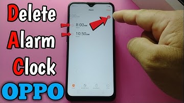 How to Delete Alarm Clock on OPPO A5s
