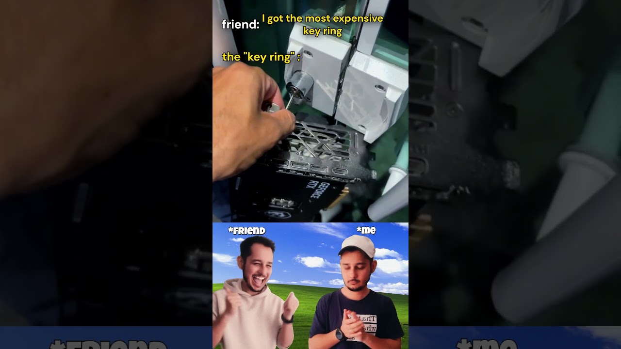 My friend got RTX 5090 on his Keys 