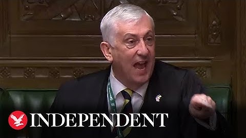 All the times Lindsay Hoyle scolded MPs