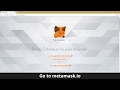 How To Create ETH Wallet Using Metamask How To Create ETH Wallet Using Metamask
