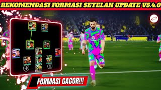 Best Attacking Formation Recommendations After The Latest Efootball Update V540