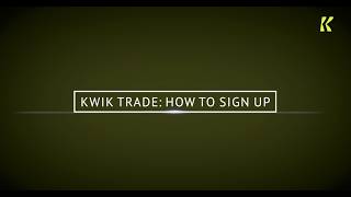 How to Sign Up on Kwik Trade (Step-by-Step Guide for Beginners) 🚀