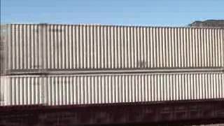 EB BNSF Intermodal Train Ascends the Cajon Pass @ Altray CA