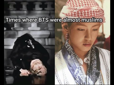 Times where BTS touched Islam