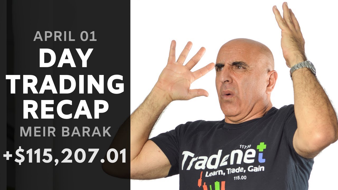 Day Trading Recap, April 01: Crazy Day!!