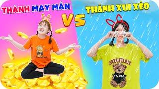 Thánh May Mắn VS Thánh Xui Xẻo ♥ Min Min TV Minh Khoa