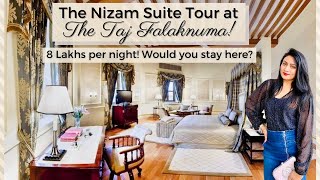 The Nizam Suite Tour || 8 LAKHS a night || Taj Falaknuma Palace || Would you stay here? || Ashtrixx