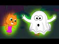 고양이 가족 한국어 - 가짜 유령 - 어린이를 위한 만화