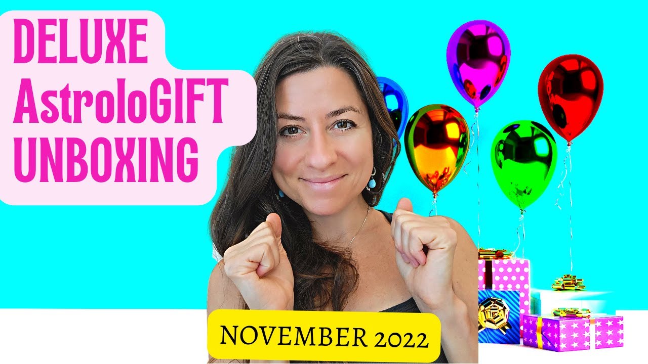 DELUXE AstroloGIFT BAG is IN - UNBOXING Nov 2022 - AstroloLIFE