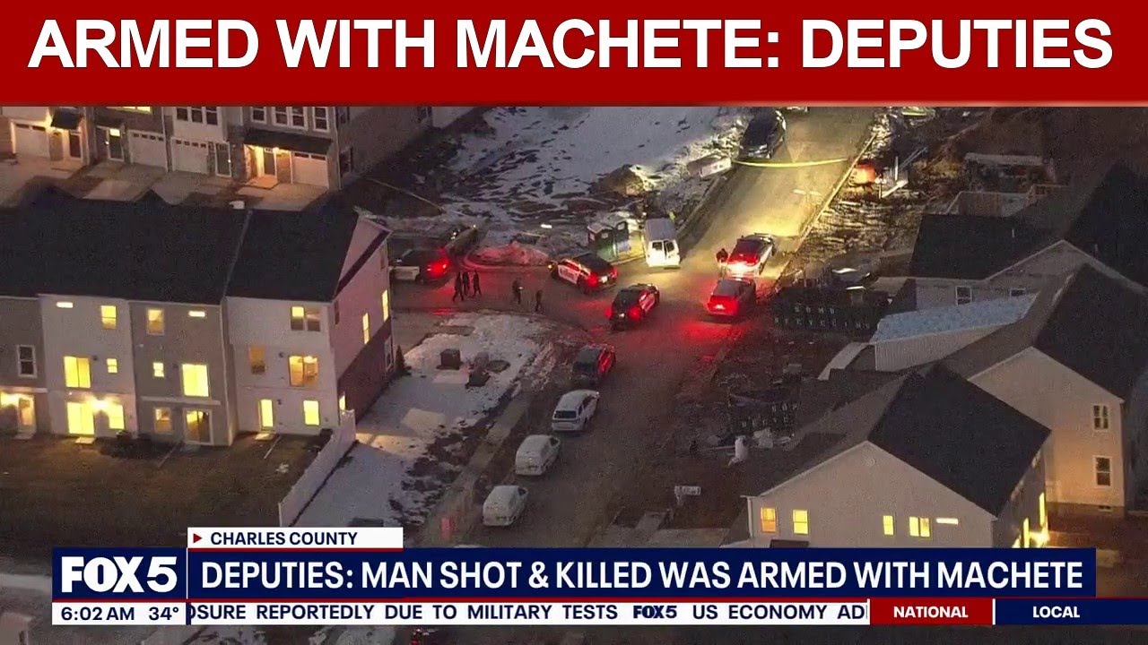 Deputies: Man shot & killed was armed with machete | FOX 5 AT 6AM