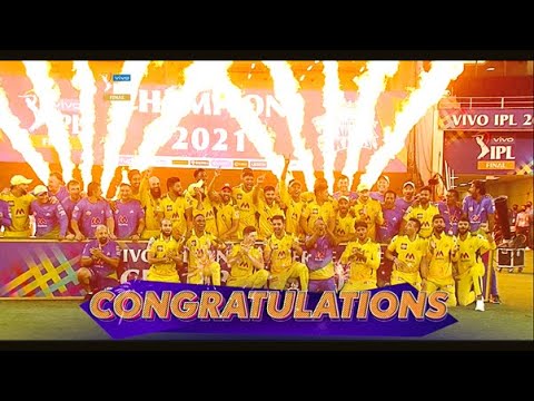 VIVO IPL Champions Congratulations CSK