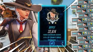 What 10000 Hours of Ashe looks like in Overwatch TOP 500