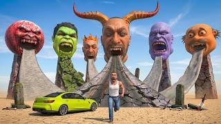 Franklin Vs Monster Roads challenge 😈 | Indian Bikes Driving 3D