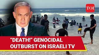 Shocking Comments From Israeli Journalist On Live Broadcast Over Gaza Beach Video | Watch