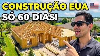 A rapidez de uma construção americana ! Impressionante 🇺🇸