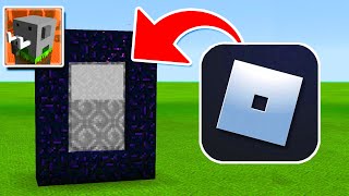 How To Make a PORTAL to The ROBLOX Dimension in Craftsman: Building Craft screenshot 4