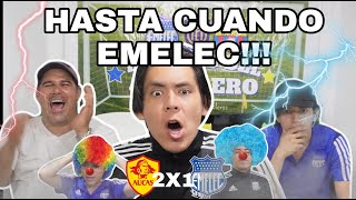 AUCAS 2 EMELEC 1 \/ LIGA PRO 2023 \/ REACCIONES DE AMIGOS