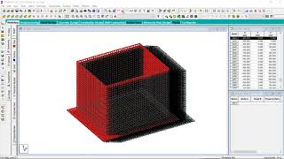 Design of an underground concrete water tank with STAADPro - Part 1