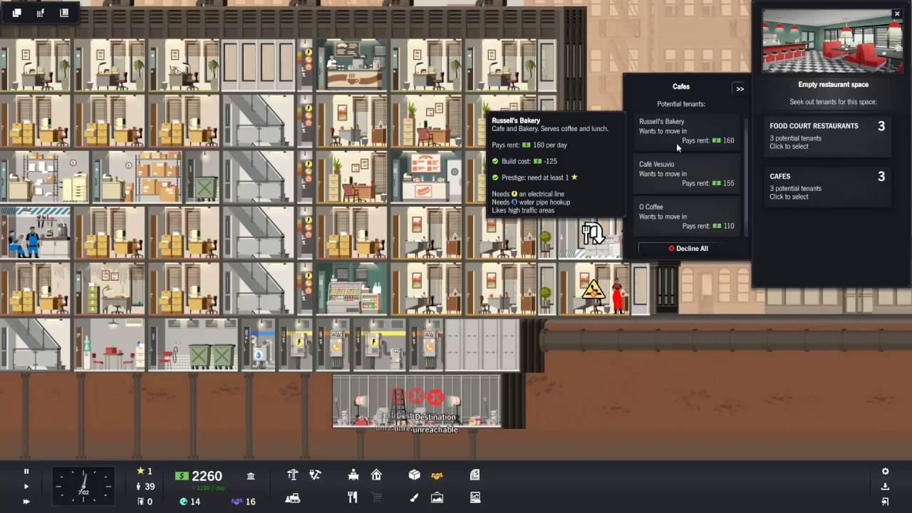 Project Highrise Gameplay and Impressions