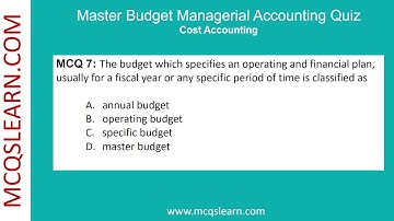 Managerial Accounting Quiz Questions Answers PDF | Class 12 Managerial Accounting Notes | Ch 25 Quiz
