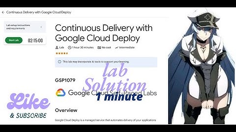 Continuous Delivery with Google Cloud Deploy  || GSP1079 || Qwiklabs Arcade 2025.