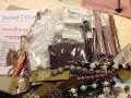 September dollar bead box and bead haul of Toho's