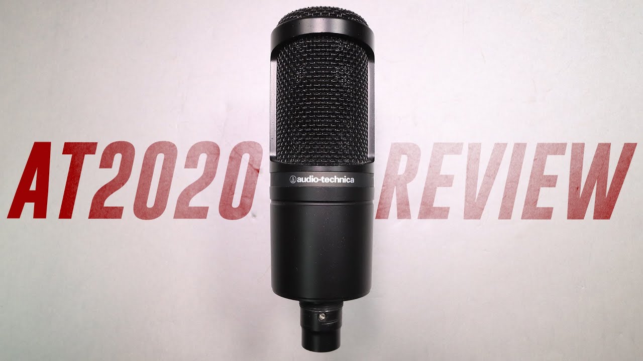 Audio-Technica AT2020 Cardioid Condenser Mic Review / Test (vs