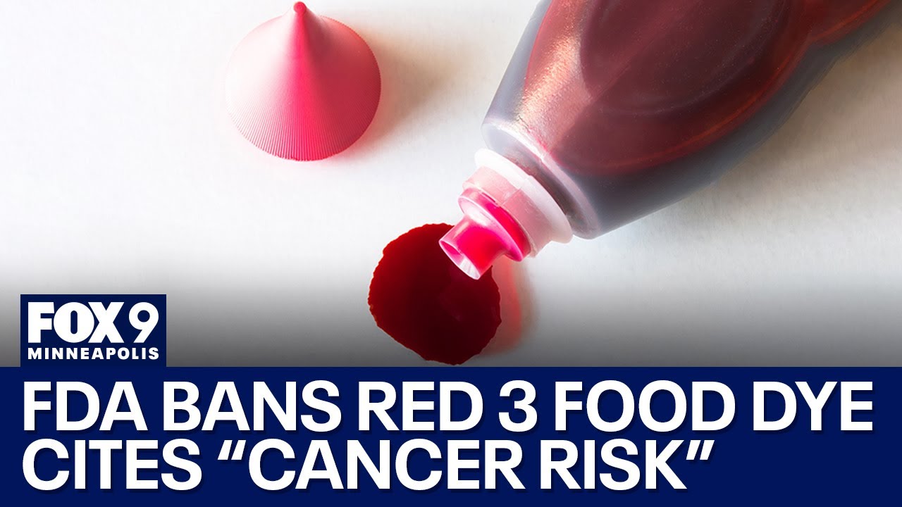 FDA bans Red Dye #3 due to 'cancer risk'