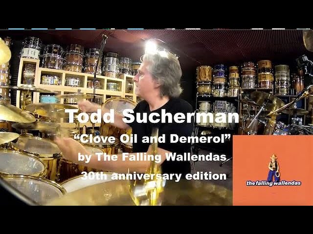 Ver Todd Sucherman "Clove Oil and Demerol" by The Falling Wallendas- 30th anniversary of "Belittle" 1995 en YouTube Ver Todd Sucherman "Clove Oil and Demerol" by The Falling Wallendas- 30th anniversary of "Belittle" 1995 en YouTube