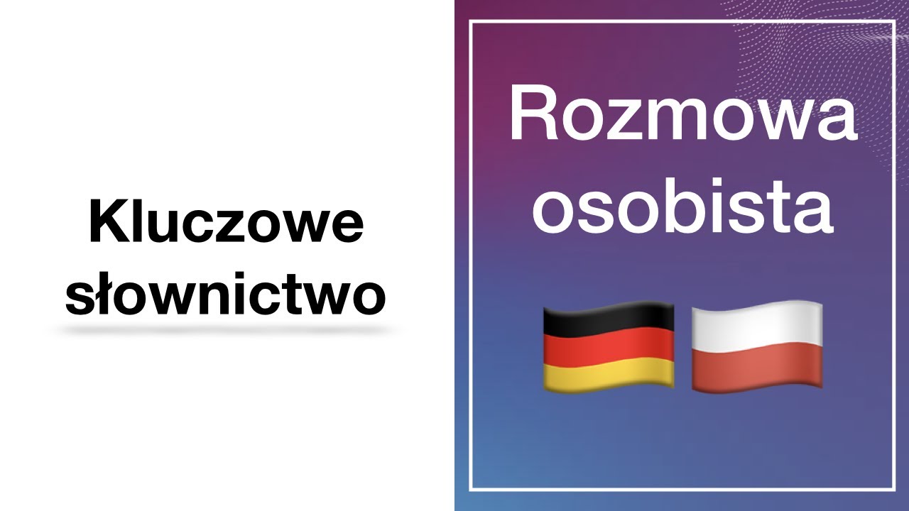 Wszystkie słówka z poziomu A2 - Niemiecki \u0026 Polski