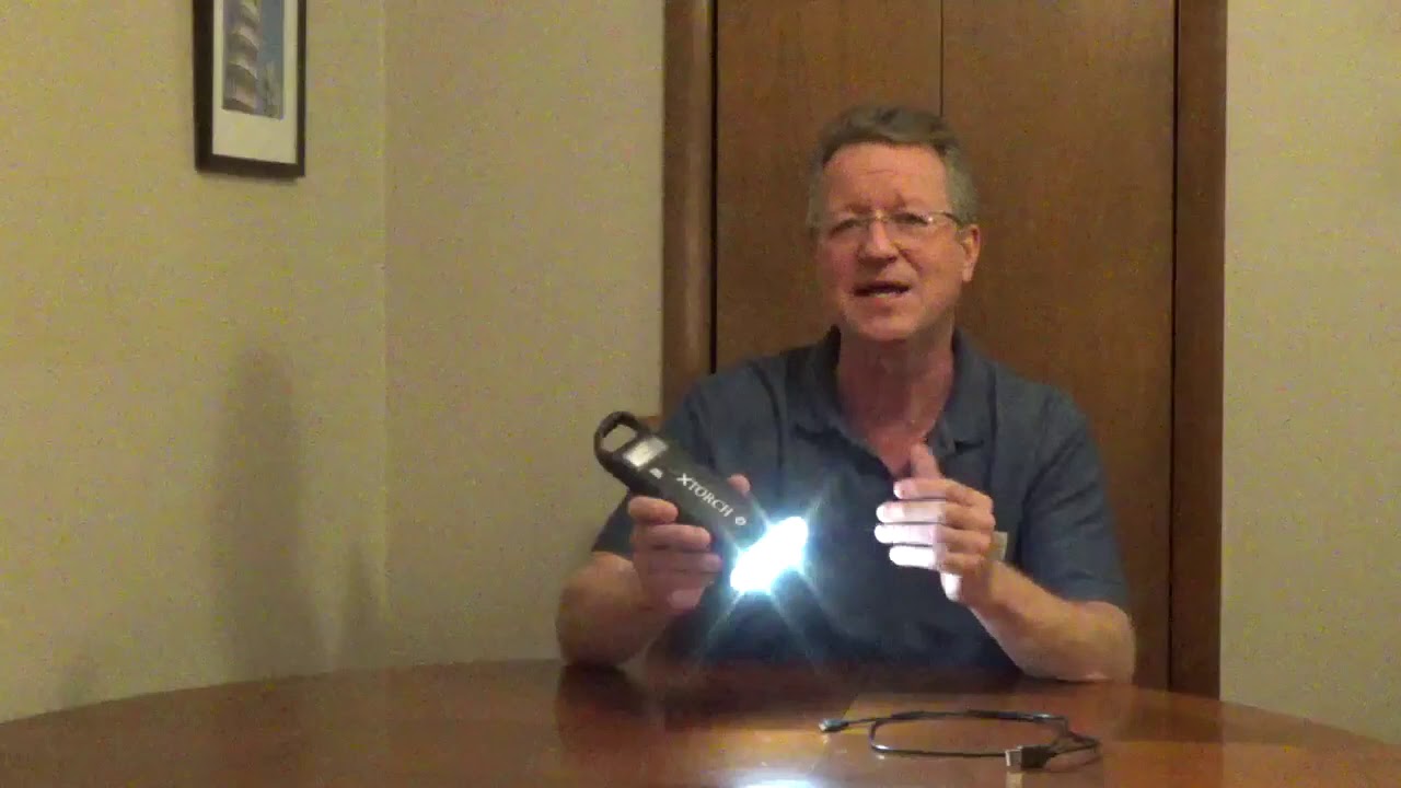 XTorch Rechargeable, Solar-Powered Flashlight