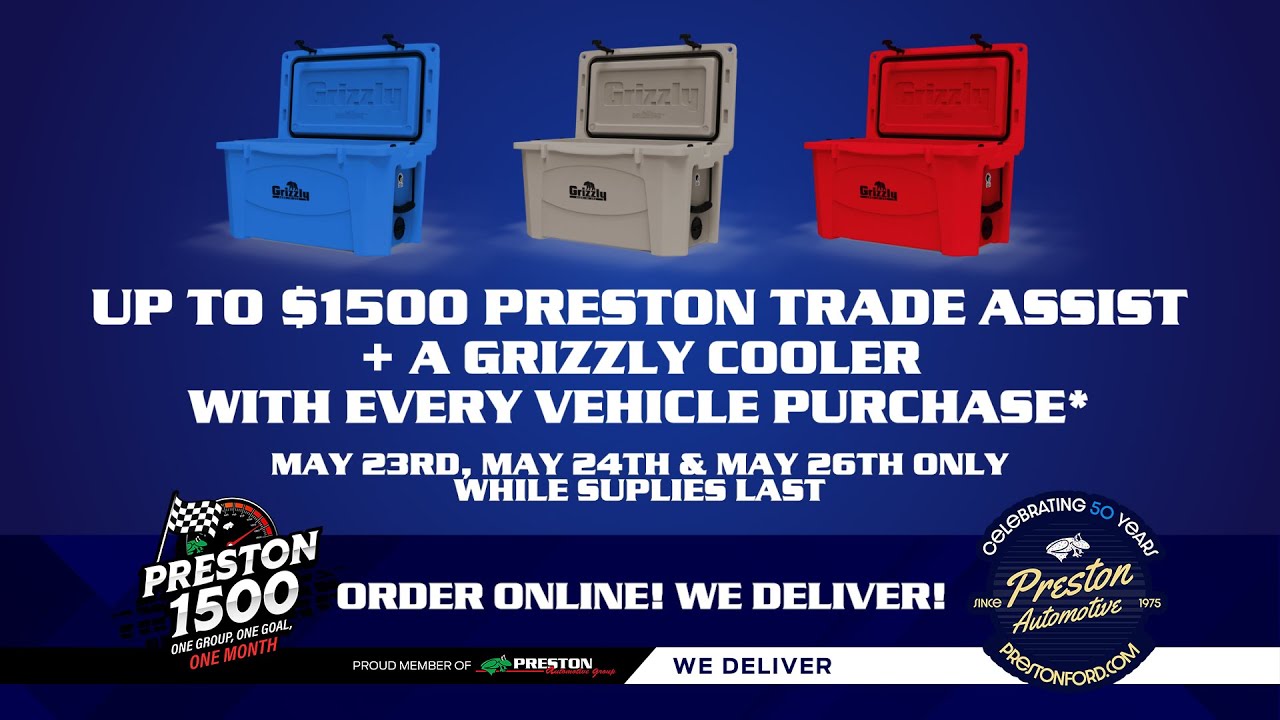 Get Summer Ready with the Preston 1500 Sales Event | Memorial Day Weekend Deals!