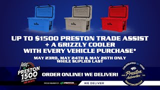 Get Summer Ready with the Preston 1500 Sales Event | Memorial Day Weekend Deals!