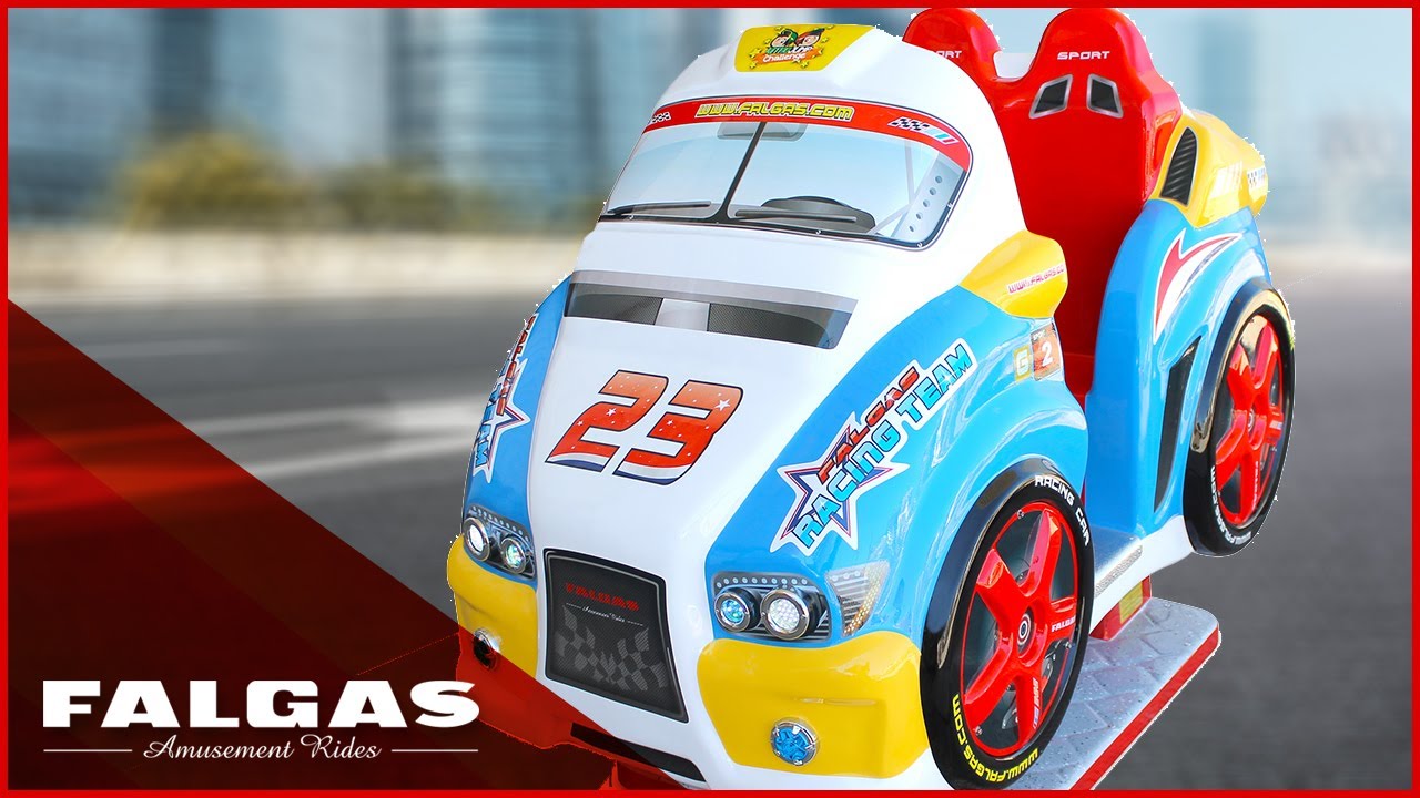 Racing Car Challenge Falgas Kiddie Rides YouTube