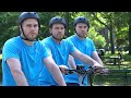 Triplet deja vu electric scooter prank