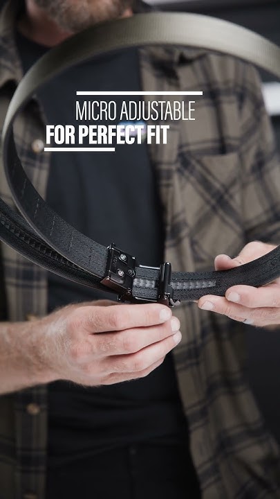 Kore Essentials  #1 Rated Gun Belt X4 Buckle Tan Leather Gun Belt