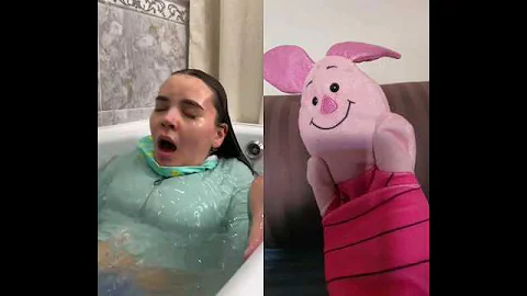 Watch the video about Hilarious Cat Reacts to Bath Time! 😂 | Funny Cat Videos 2024 #funny #cat #shorts