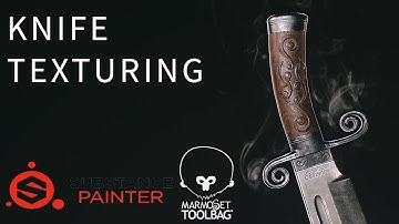 Texturing a Knife in Substance Painter 2018