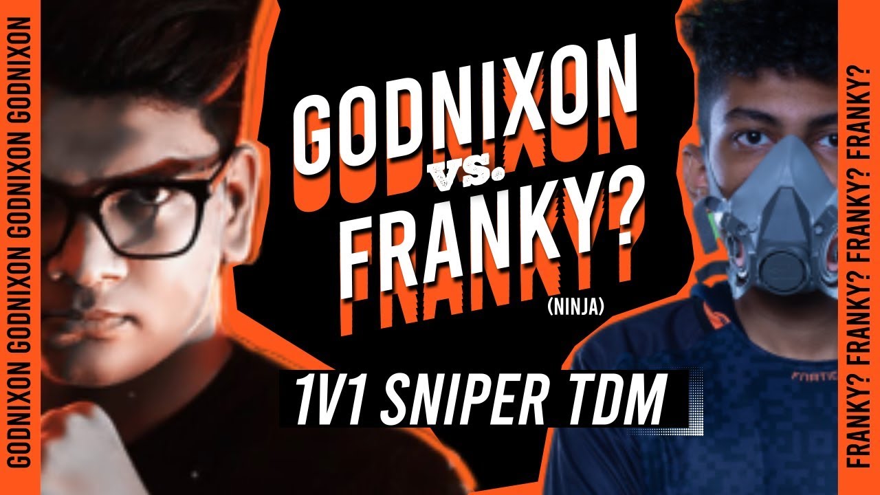 GodNixon vs Fnatic Franky (Ninja) TDM Sniping Challenge | Pubg Mobile ...