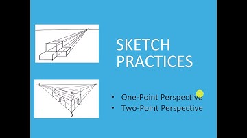 ENGR 6: Lecture recording - Sketching One point Perspective Example