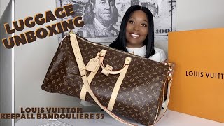 Louis Vuitton Keepall Bandouliere 45 Review, Best LV Travel Bag ?, Keepall  B45