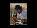 Laine Hardy plays guitar on snapchat 03/2022